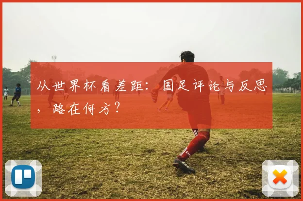 从世界杯看差距：国足评论与反思，路在何方？